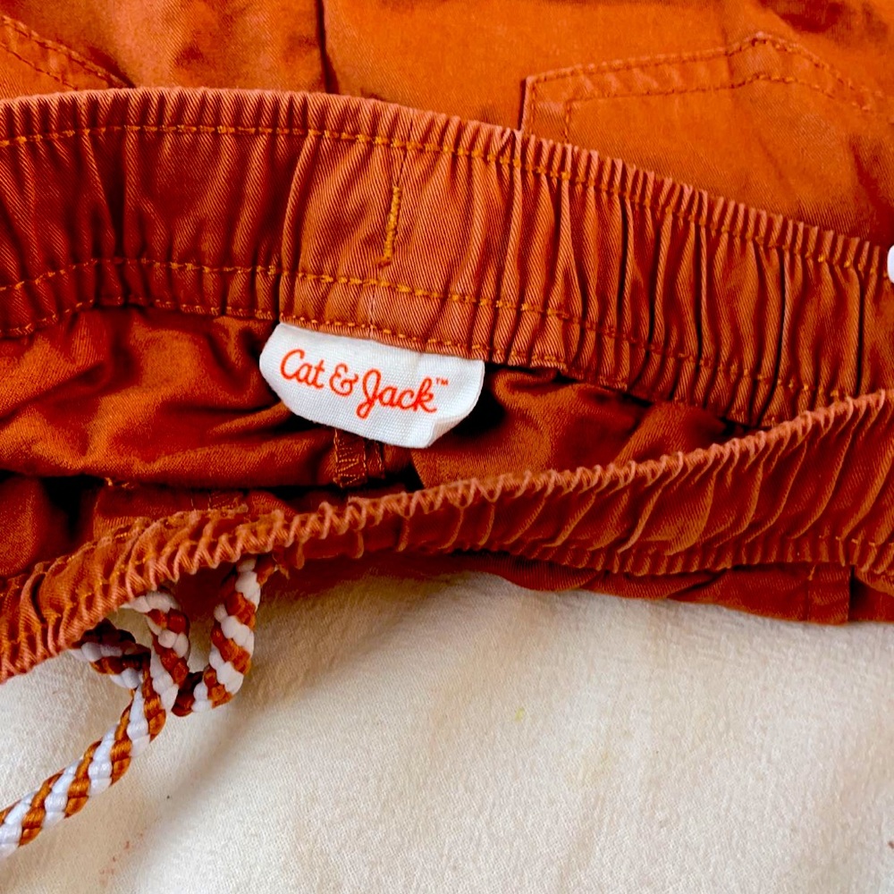 Brown cargo shorts-kids